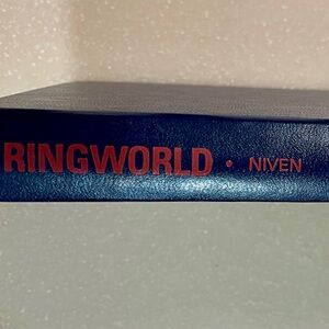 Signed Book RingWorld 1977 Larry Niven 1st Edition In  HardBack